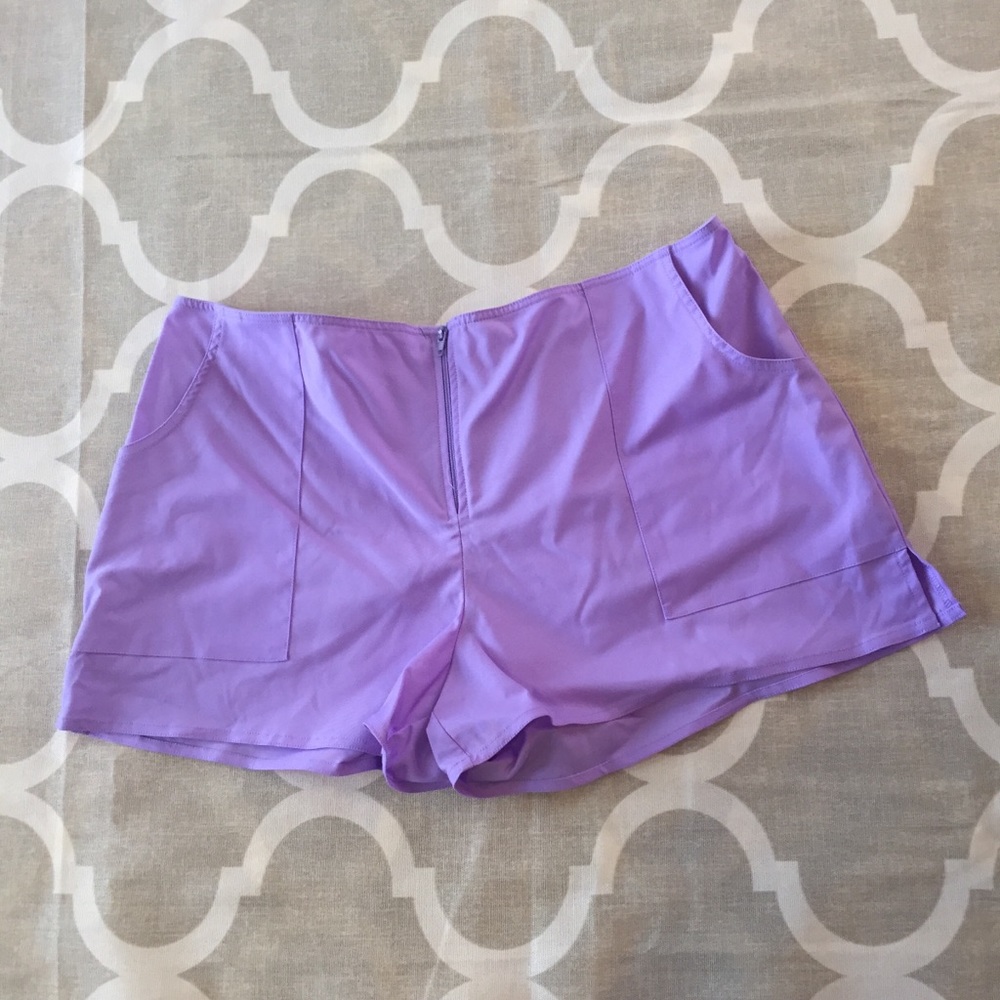 Spiegel Purple Swim Shorts - Size 8